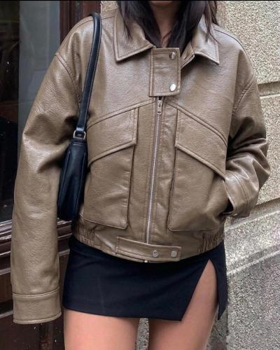 Campera Boomper con Piel