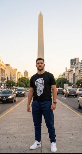 Pantalon Hombre con Piel