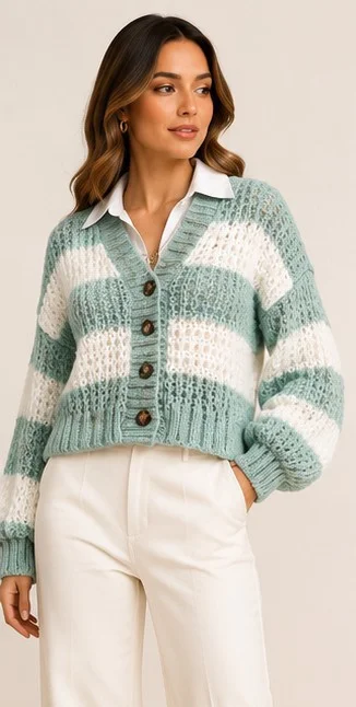 Cardigan Rallado  Ultimos!!