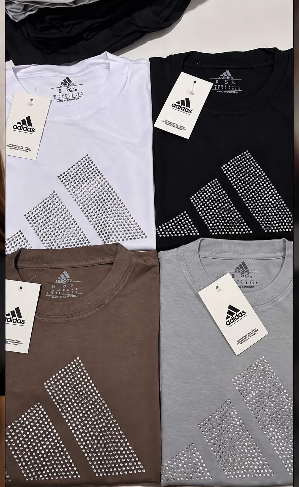 Remera Adds Logo Strass - Imagen 2