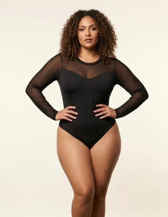 Body Corazón Talle Especial
