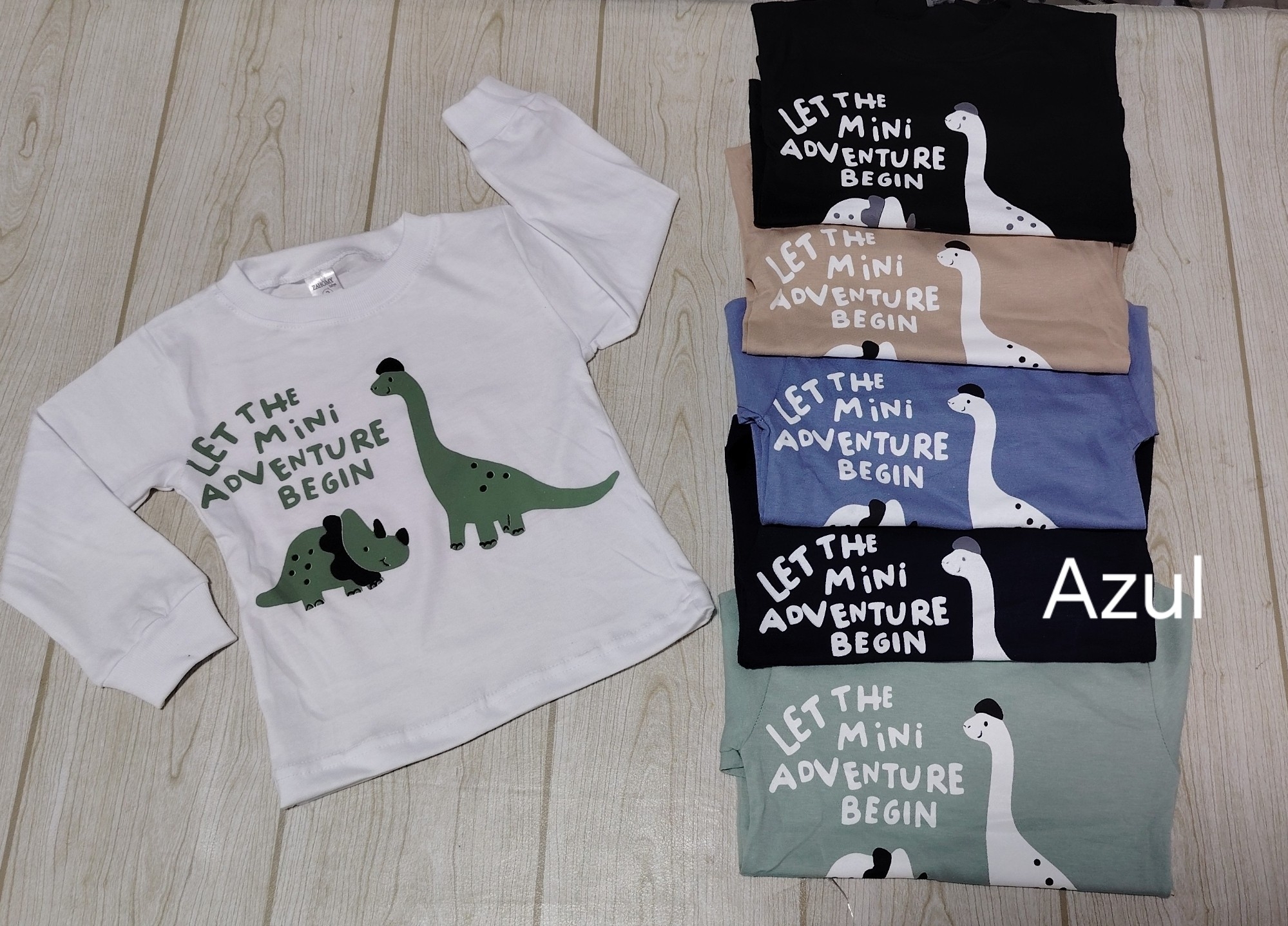 Camiseta de Bebe Dino - Imagen 1
