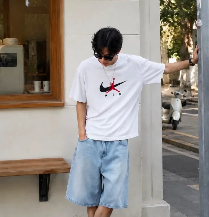 Remeras Nik Bordado