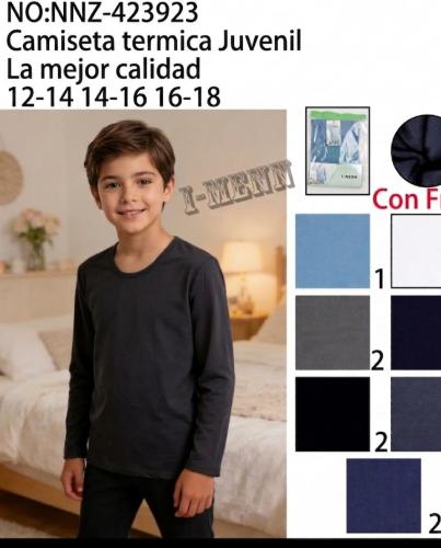 Camiseta Térmica Hay de Niños Dama y Caballero - Miniatura 3