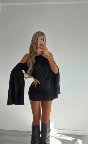Vestido Manga Oxford