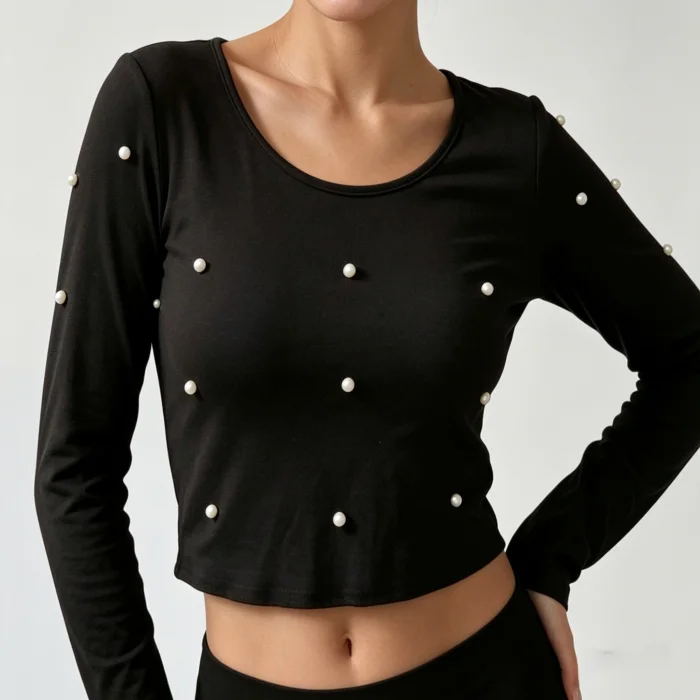 Camisetas Perlas Modal Piel de Durazno Calidad Premium