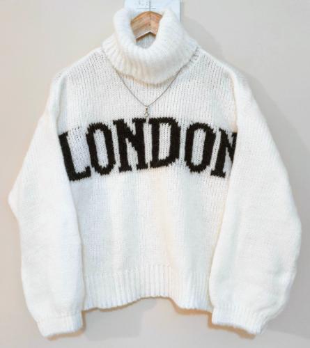 Sweater Polera London de Lana!!! - Miniatura 3