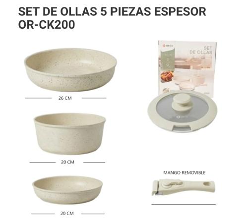 Set de 5 Ollas