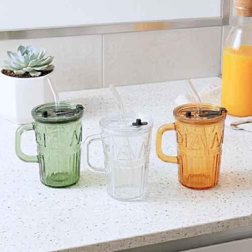 Vaso de Vidrio con Sorbete y Asa - Cod: Bena-57388