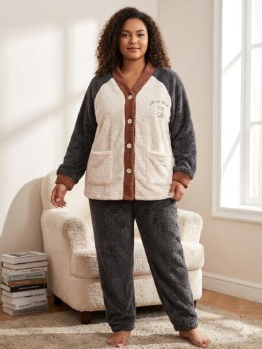 Pijamas Camisero de Peluche
