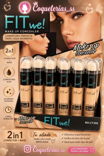 Corrector 2 en 1 Fit Me
