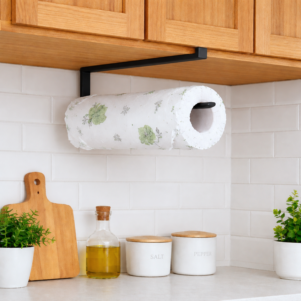 Porta Rollo Metal Negro y Blanco Colgante - Cod: Bk- 4910735 - 1z--porta-rollo-metal-negro-y-blanco-colgante.png