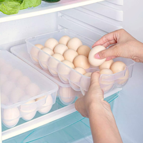 Huevera Plastica 18 Huevos - Cod: Kyk- 7642z