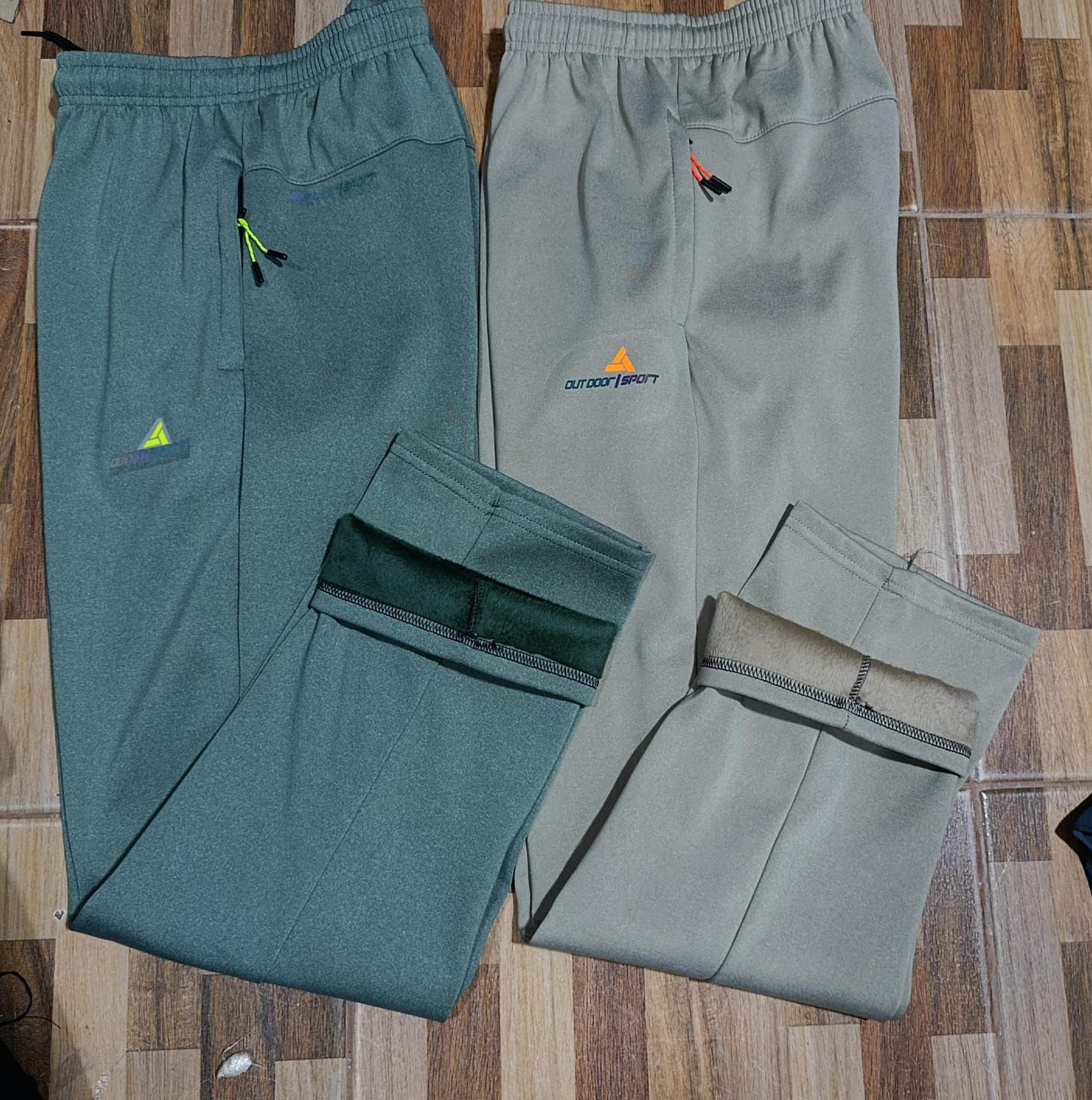 Pantalón Deportivo Tela Patra con Piel - Imagen 1