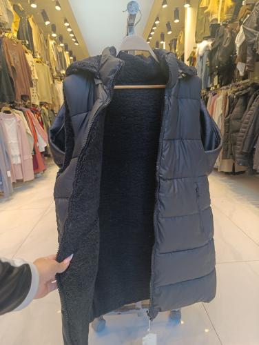 Docena Chaleco con Corderito Reversible J8-781a