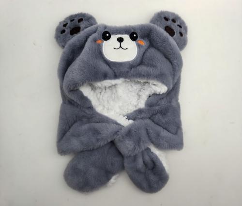 Gorros  Bufanda de Peluche Niños - Miniatura 2