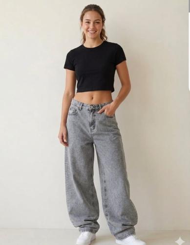 Baggy Gris Arenado