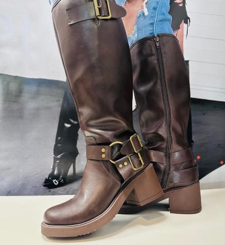 Bota de Montar Iris Choco