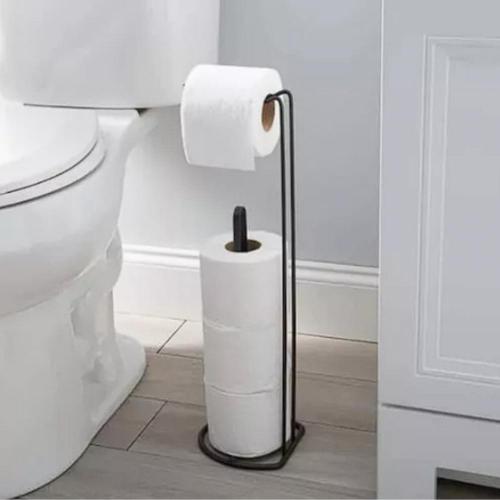 Tubo para Rollos Papel Higenico Negro - Cod: Cr- 57917376
