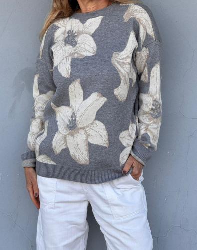 Swetter  Flor Estampado - Miniatura 4