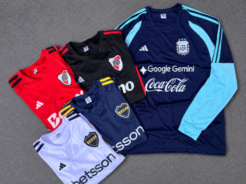 Camiseta Manga Larga Boca River Afa