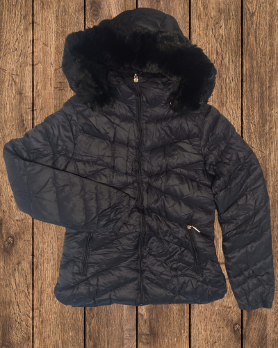 Campera Colores Negra