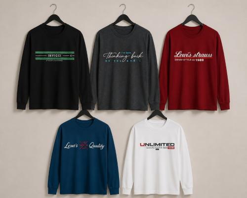 Camisetas Manga Larga Oferta!