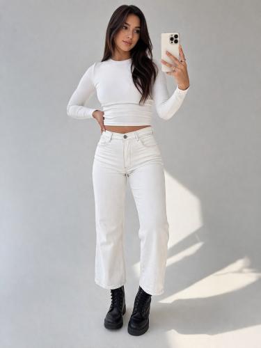Jean Cropped Crudo - Miniatura 2