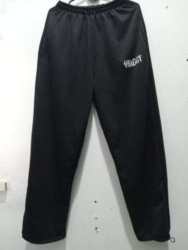 Baggy de Algodón con Piel