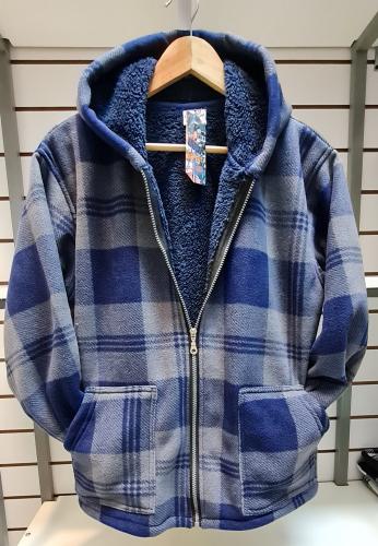 Campera Polar C/piel - Miniatura 3