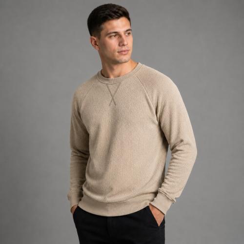 Buzo con Piel Plush por Dentro de Hombre