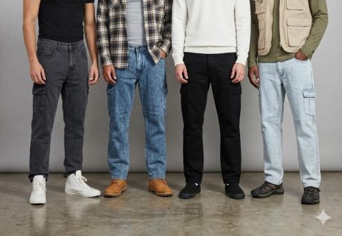 Pantalón Moom Cargo Liso  Estilo Urbano New