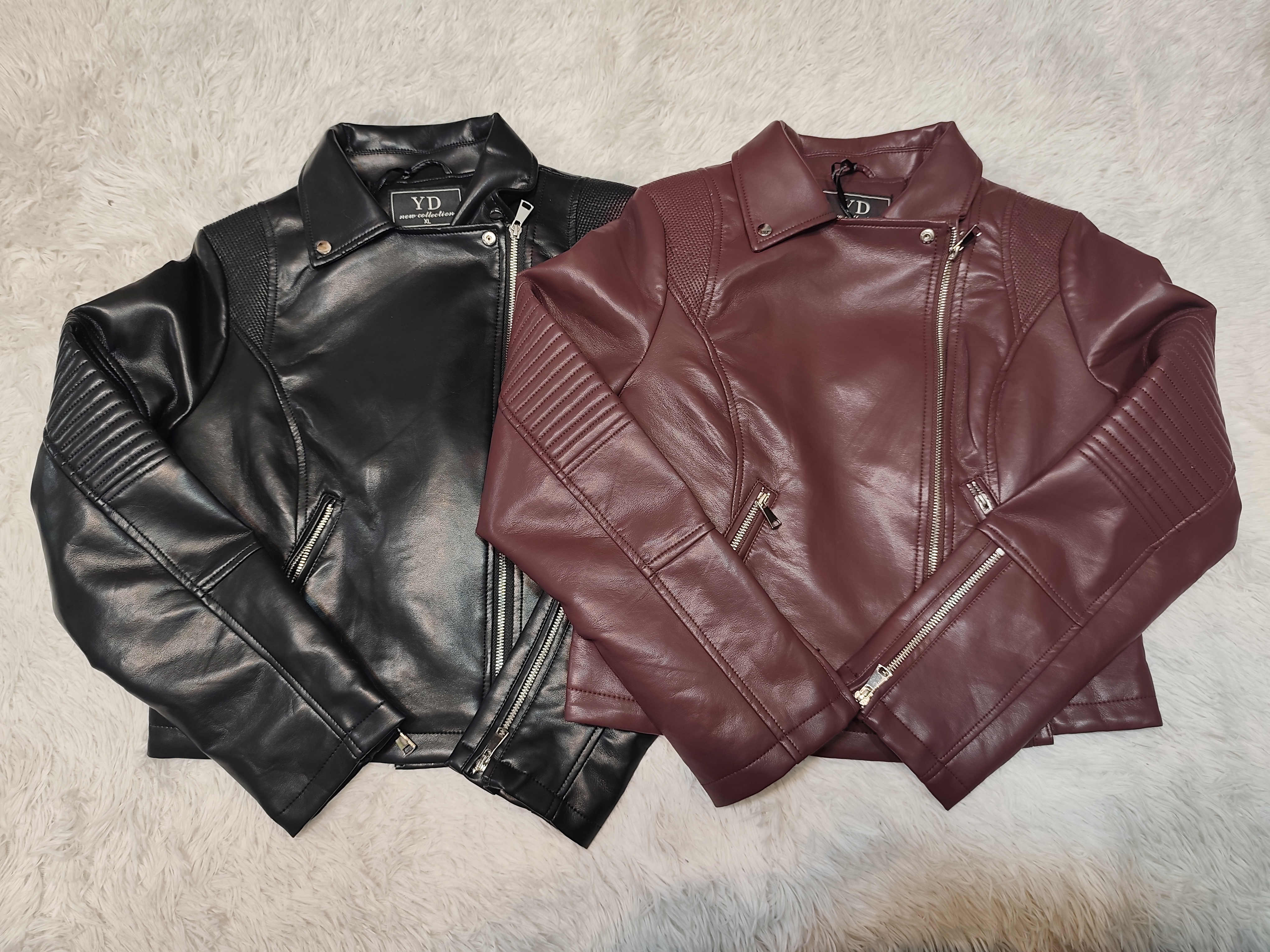 Campera Yd Cuero Moto Bordo S M L Xl - IMG_20260514_150108.jpg