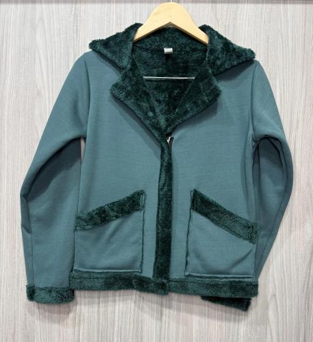Campera Jersey con Piel - Miniatura 4