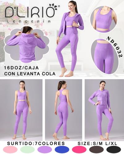 Conjunto Deportivo 3piezas D'lirio Art Nd6032