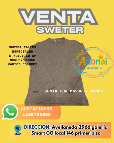 Sweater Talles Especiales en Morley Brush