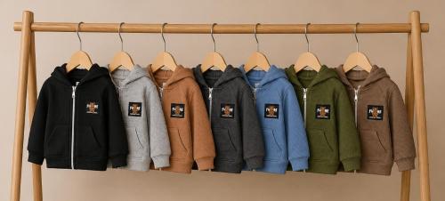 Campera Wafle con Plush Adentro