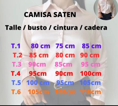 Camisas de Saten - Miniatura 3