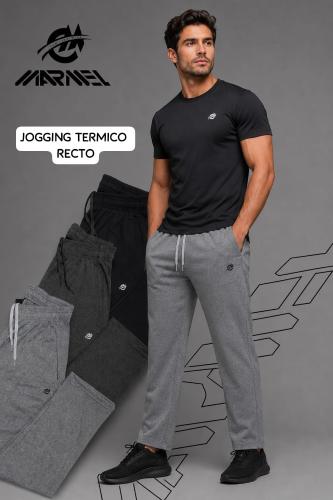 Jogging Recto Termico Liso Talles Reales 1 al 5 - Miniatura 3