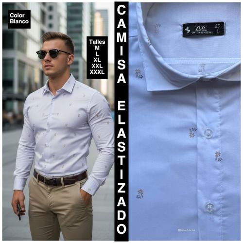 Camisas Elastizadas  Modelo Entallado - Miniatura 2