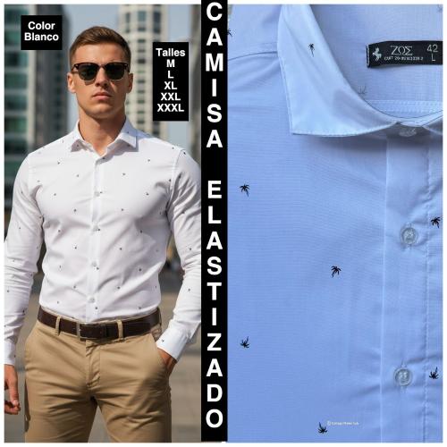 Camisas Elastizadas  Modelo Entallado - Miniatura 3