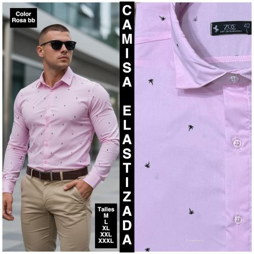 Camisas Elastizadas  Modelo Entallado