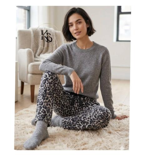 5 Pijamas Animal Print Pantalon Pijama