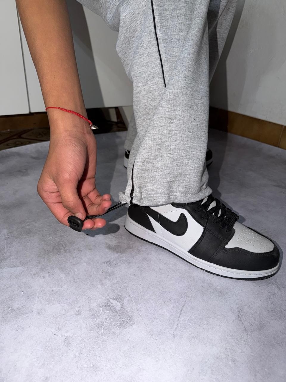 Joggin Baggy con Vivo y Regulador Friza Semi Peinada Muy Buena Calidad Color Melange - Imagen 7