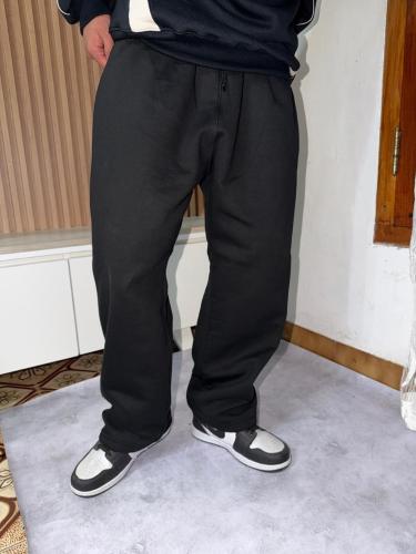 Joggin Baggy Black  con Vivo y Regulador Friza Intermedia Muy Buena Calidad - Miniatura 3