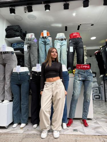 Baggy con Regulador Gabardina Beis