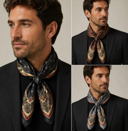 Pañuelo  Hombre  70 X 70  - 3  X 15.000