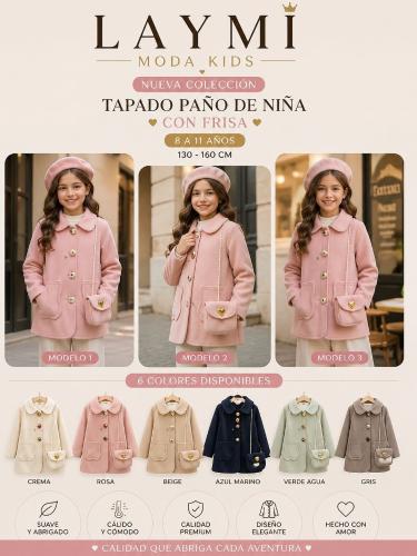 Saco para Nena Calidad Premium Importados