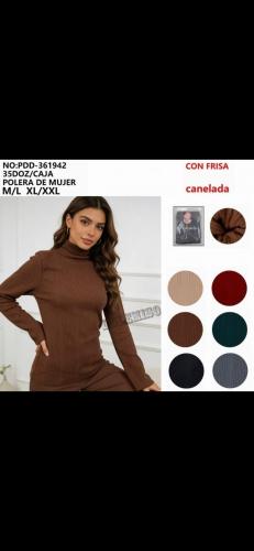 Polera Termica de Dama Colores