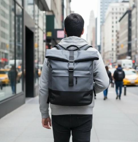 Mochila Urbana Enrollable Impermeable Notebook - Miniatura 4